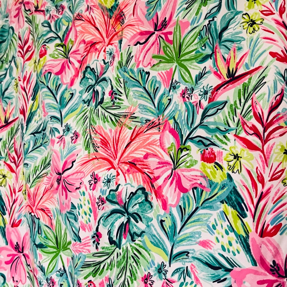 Stella Parker Floral Golf Skort. Size Large. - Picture 4 of 5